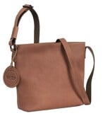 Saccoo Leren schoudertas Grenada 71143 Cognac