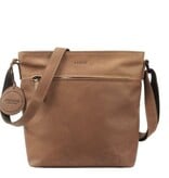 Saccoo Leren schoudertas Grenada 71143 Cognac