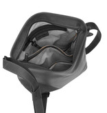 Saccoo Leren schoudertas Grenada 71143 Black