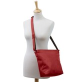 Saccoo Leren schoudertas Grenada 71143 Red