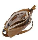 Saccoo Leren schoudertasje Codra 71733 cognac