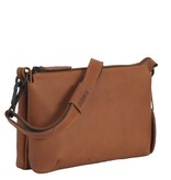 Saccoo Leren schoudertasje Codra 71733 cognac