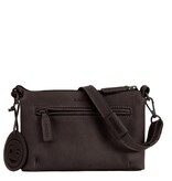Saccoo Leren schoudertasje Codra 71733 chestnut