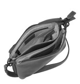 Saccoo Leren schoudertasje Codra 71733 Black
