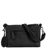 Saccoo Leren schoudertasje Codra 71733 Black