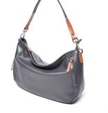 Berba Leren Hobo tas Elba collectie Navy 828-598
