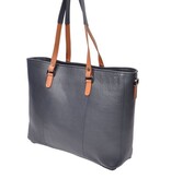 Berba Leren Laptoptas Elba collectie Navy 828-899