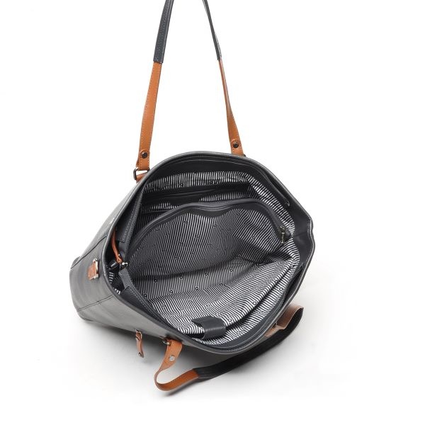 Berba Leren Laptoptas Elba collectie Navy 828-899