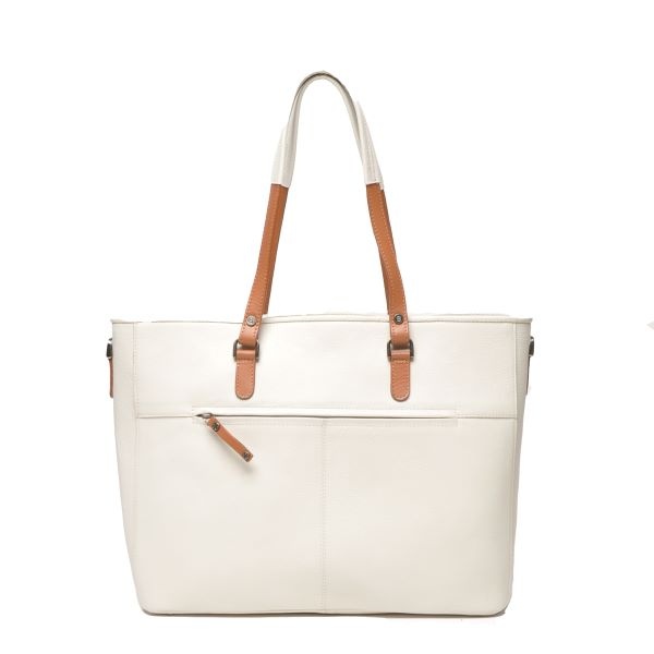 Berba Leren Laptoptas Elba collectie white 828-899