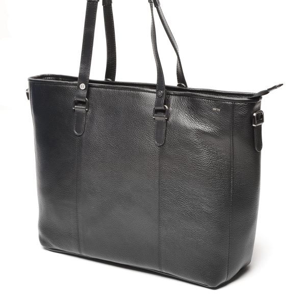 Berba Leren Laptoptas Elba collectie black 828-899