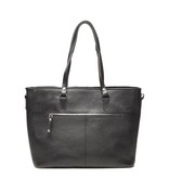 Berba Leren Laptoptas Elba collectie black 828-899