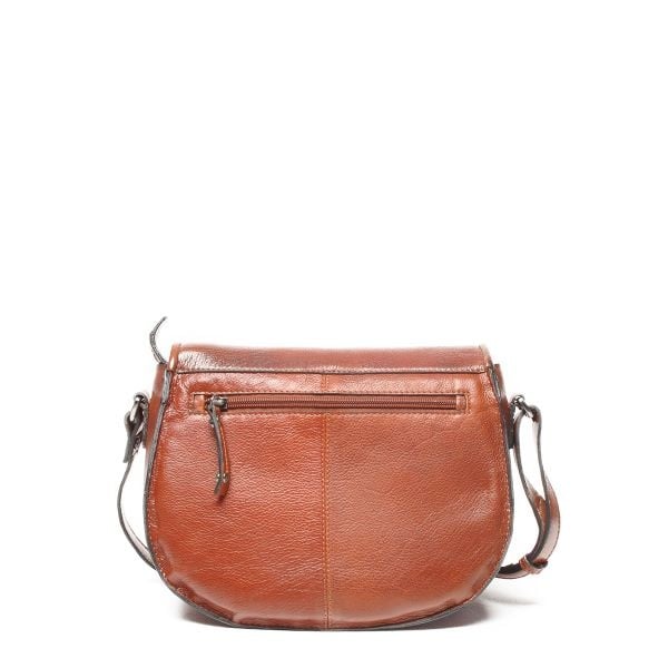 Berba Leren dames crossbody schoudertas 335-260