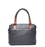 Berba Leren dames  handtas Navy Elba collectie 828-399 - Copy