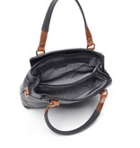 Berba Leren dames  handtas Navy Elba collectie 828-399 - Copy