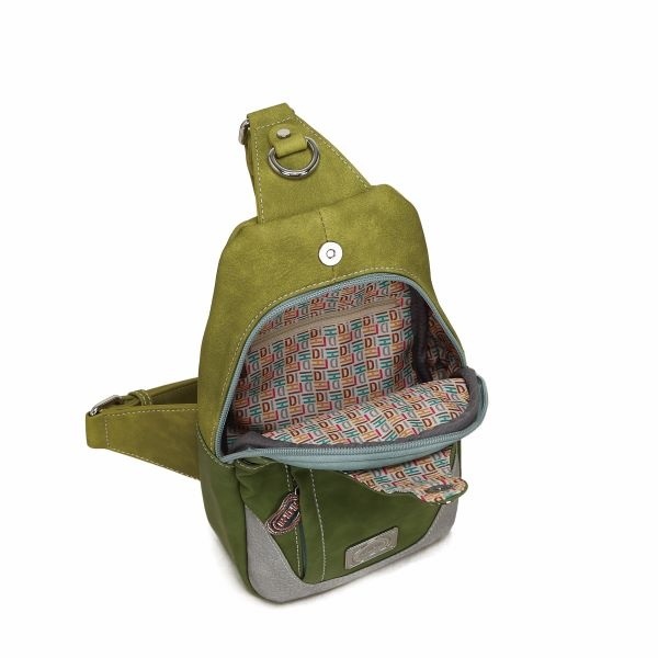 Hi Di Hi Rugtas/slingband Carol CL 31 Green/Green