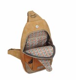 Hi Di Hi Rugtas/slingband Carol CL32 Peach/Orange