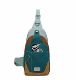 Hi Di Hi Rugtas/slingband Carol CL30 L.Blue/Petro