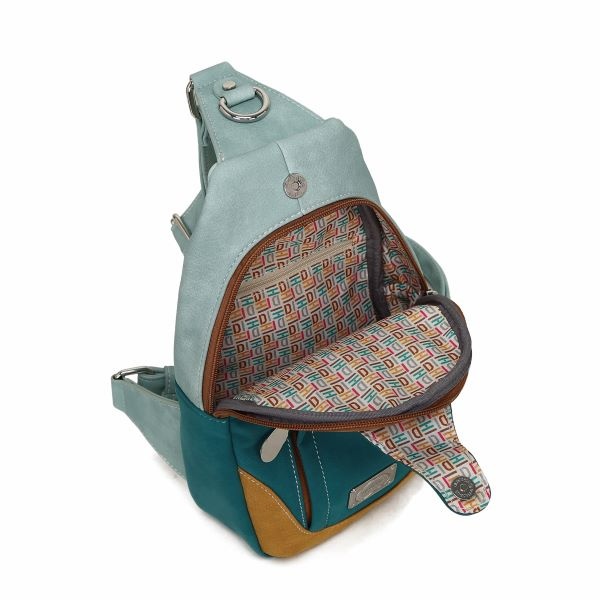Hi Di Hi Rugtas/slingband Carol CL30 L.Blue/Petro