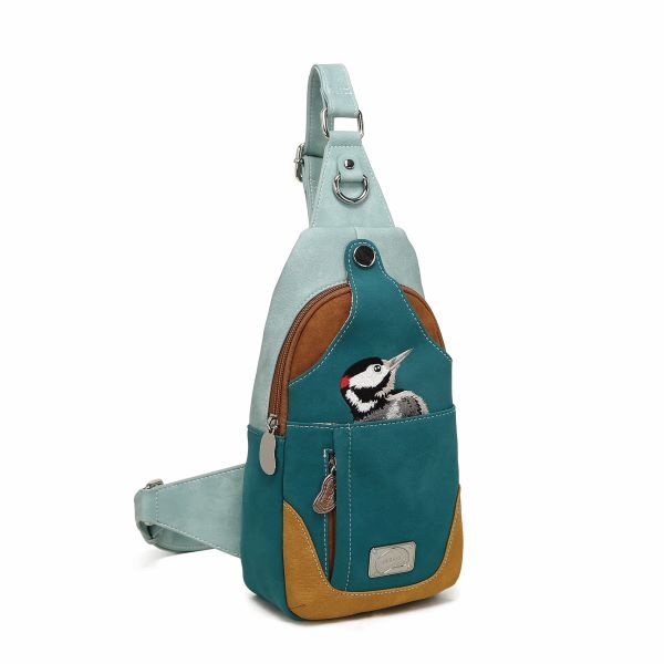 Hi Di Hi Rugtas/slingband Carol CL30 L.Blue/Petro