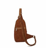 Hi Di Hi Rugtas/slingband Carol CL29 cognac/red