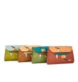 Hi Di Hi Clutch/schoudertas/crossover Twiggle TW05 red/orange