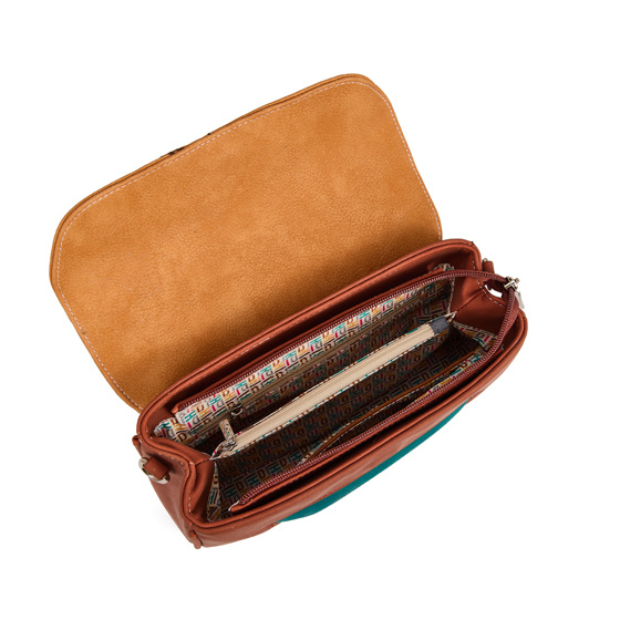 Hi Di Hi Clutch/schoudertas/crossover Twiggle TW05 red/orange