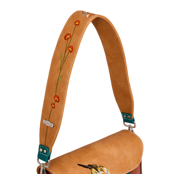 Hi Di Hi Clutch/schoudertas/crossover Twiggle TW05 red/orange