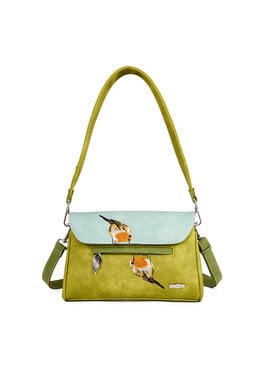 Hi Di Hi Clutch/schoudertas/crossoverTwiggle TW07 Green/L.Blue