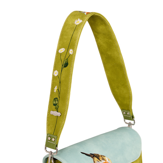 Hi Di Hi Clutch/schoudertas/crossoverTwiggle TW07 Green/L.Blue