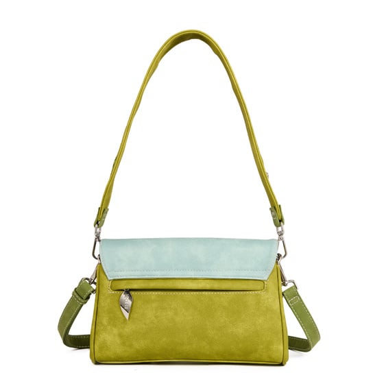 Hi Di Hi Clutch/schoudertas/crossoverTwiggle TW07 Green/L.Blue