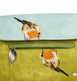 Hi Di Hi Clutch/schoudertas/crossoverTwiggle TW07 Green/L.Blue