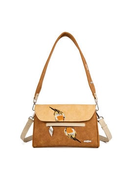 Hi Di Hi Clutch/schoudertas/crossoverTwiggle TW08 cognac/Peach