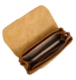 Hi Di Hi Clutch/schoudertas/crossoverTwiggle TW08 cognac/Peach