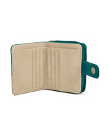 Hi Di Hi Kleine Ekster portemonnee LTM14 p;etrol/beige