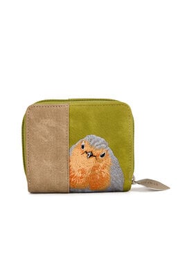 Hi Di Hi Kleine Ekster portemonnee LTM17 l.green/beige
