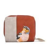 Hi Di Hi Kleine Ekster portemonnee  LTM13 red/ l.grey