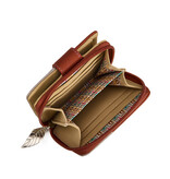 Hi Di Hi Kleine Ekster portemonnee  LTM13 red/ l.grey