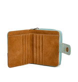 Hi Di Hi Kleine Ekster portemonnee LTM16 l.blue/cognac
