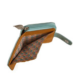 Hi Di Hi Kleine Ekster portemonnee LTM16 l.blue/cognac