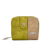 Hi Di Hi Kleine Ekster portemonnee LTM17 l.green/beige