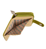 Hi Di Hi Kleine Ekster portemonnee LTM17 l.green/beige
