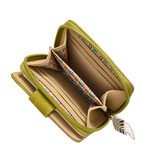 Hi Di Hi Kleine Ekster portemonnee LTM17 l.green/beige
