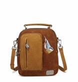 Hi Di Hi schoudertasje Kleine Klimmer LCL01 cognac/peach