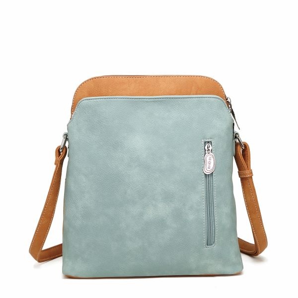 Hi Di Hi schoudertas Whistle WH06 blue/orange/green