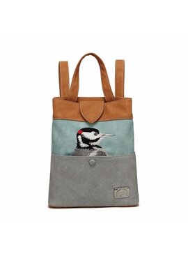 Hi Di Hi rugtas/schoudertas Song song blue SO11 blue/orange/grey