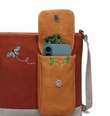 Hi Di Hi Schoudertas/crossbody Kwak QU05 red/orange/grey