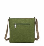 Hi Di Hi Schoudertas/crossbody Kwak QU06 green/cognac/beige