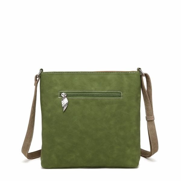 Hi Di Hi Schoudertas/crossbody Kwak QU06 green/cognac/beige