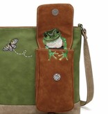 Hi Di Hi Schoudertas/crossbody Kwak QU06 green/cognac/beige