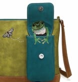 Hi Di Hi Schoudertas/crossbody Kwak QU07 green/petrol/cognac